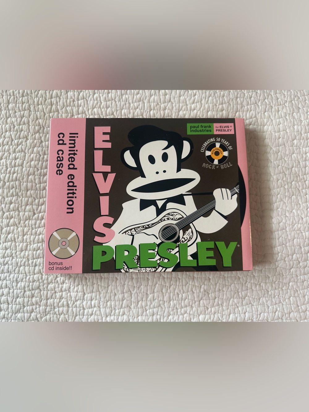 Paul Frank Elvis Presley Limited Edition Elvis Presley CD Case with original CD